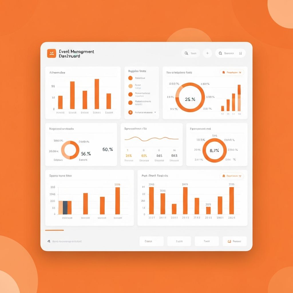 Dashboard de credenciamento de eventos em tempo real
